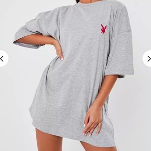 NWT STILL IN BAG PlayboyxMissguided t-shirt dress